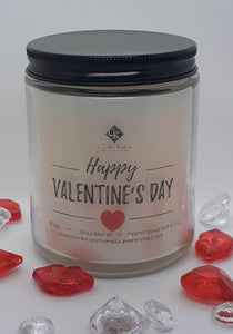 Candle and Lip Gloss Valentine's Set