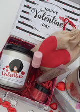 Load image into Gallery viewer, Candle and Lip Gloss Valentine&#39;s Set
